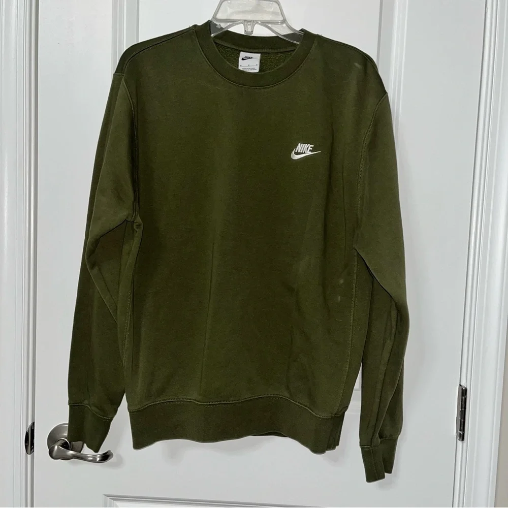 Nike Sweatshirt Green Size Medium